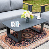 VAREL 4-Piece Sofa Set with TALARA Coffee Table (2 Armchairs + 3-Seater)