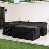 Waterproof Outdoor Furniture Cover Set RC-2021 – L-Shaped Sofa & Table, Heavy Duty, All-Season Protection