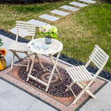 Outdoor Dining Set – Round Table with Chairs for Garden, Patio or Balcony