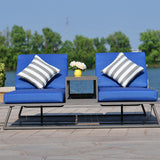Outdoor Cushion Cover PC-6 - Weather-Resistant, Striped Design (2-Pack)