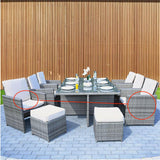 6 Seats Patio Dining Set