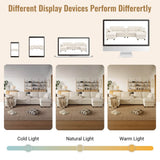 U Shaped Corduroy Sectional Sofa - Modular Sofa with Storage Ottomans, USB & Type-C Charging, Beige