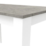 3-Piece Rectangular Dining Set with Two Benches for Kitchen - PAD-2461D