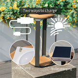 Large Solar LED Outdoor Light - 20x20x4.2cm