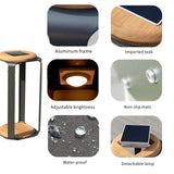 Large Solar LED Outdoor Light - 20x20x4.2cm