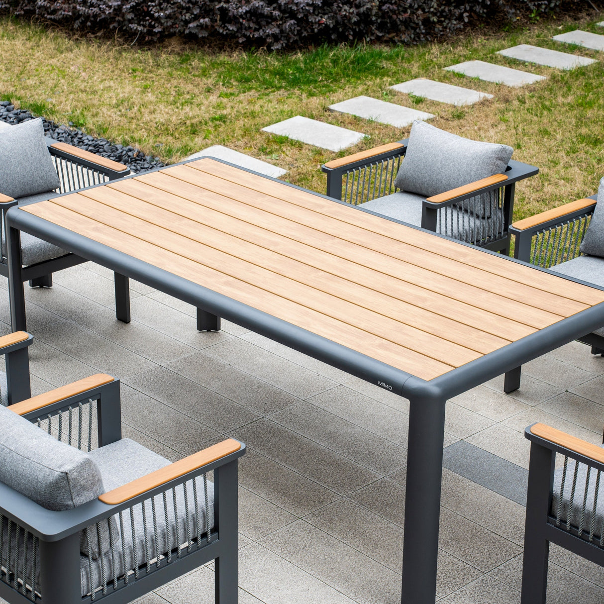 TALARA Aluminium Outdoor Dining Table 2M x 1M