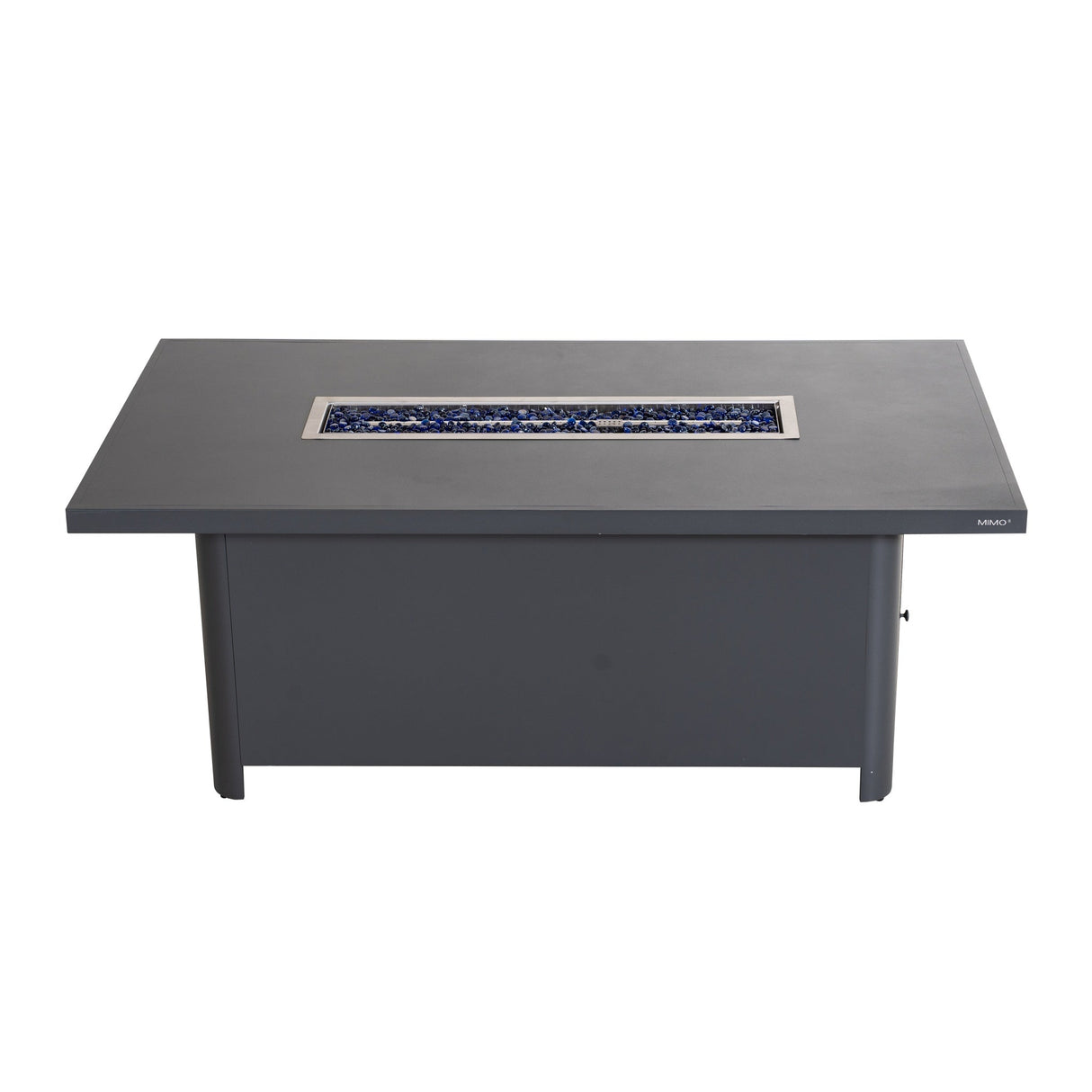 TALARA Outdoor Aluminium Gas Fire Pit Table – Powder-Coated Finish