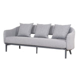 VELORA Aluminium Outdoor 3-Seater Sofa