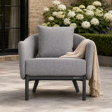 VELORA Aluminium Outdoor Single Sofa