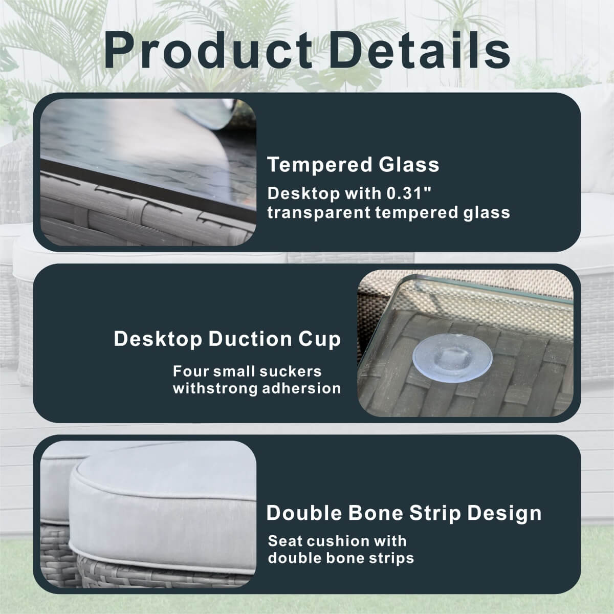 Outdoor Daybed (PAL-1202)