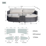 Outdoor Daybed (PAL-1202)