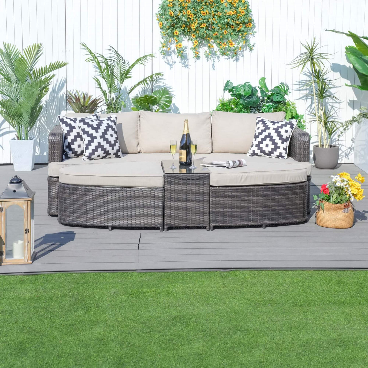 Outdoor Daybed (PAL-1202)