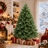 Lush Full Green Artificial Christmas Tree - Realistic Xmas Tree for Festive Home Decoration, 7ft/8ft/9ft