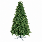 Realistic Full Green PE & PVC Artificial Christmas Tree - Lush Mixed-Foliage Xmas Tree for Festive Home Decoration, 6.5ft/7.5ft/8.5ft
