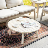 5-Piece Wood Outdoor Sofa Set – 5-Seater
