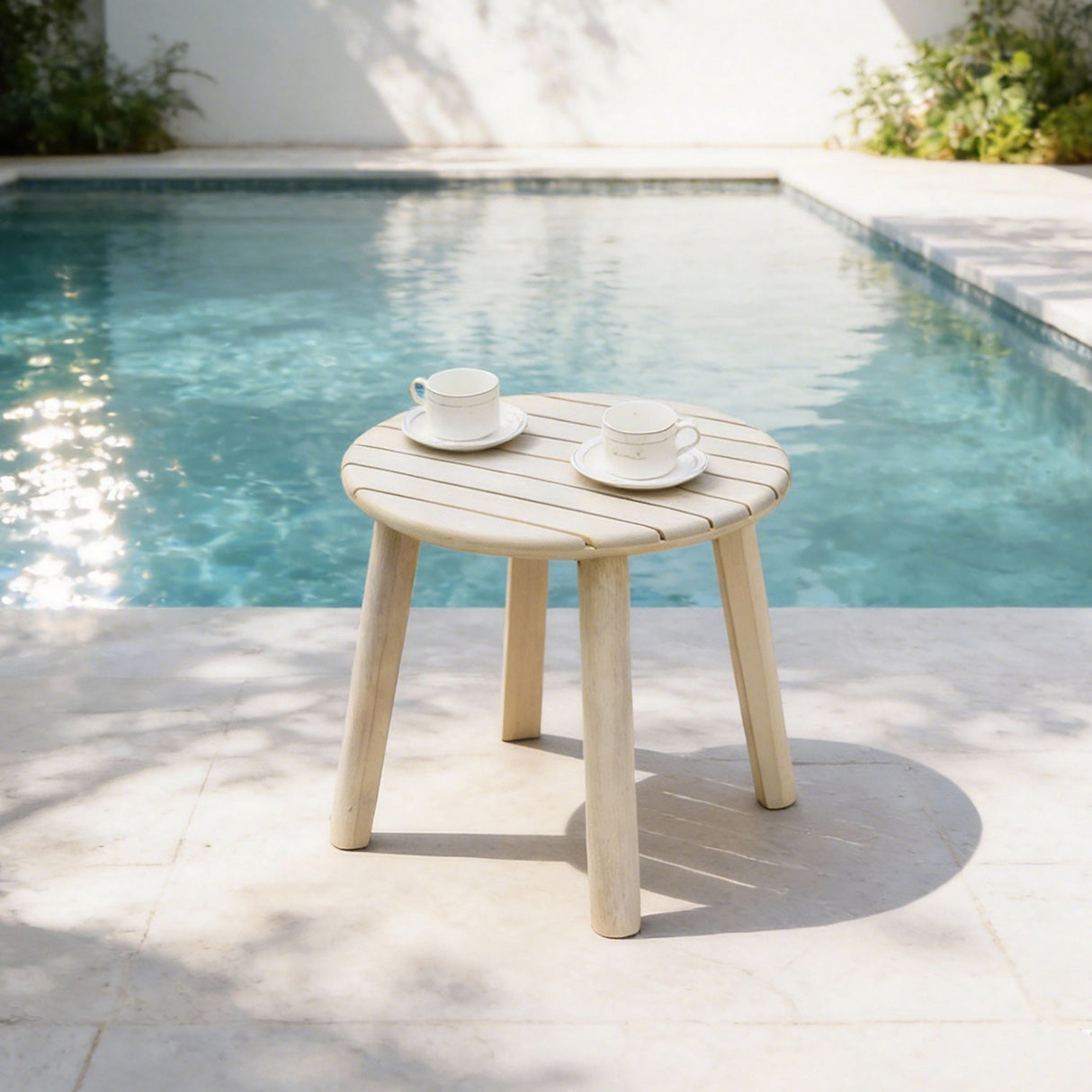 Solid Wood Side Table
