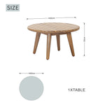 SOLARA Solid Wood Side Table