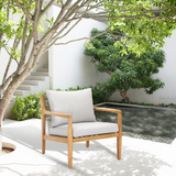 SOLARA Solid Wood Single Seater Sofa Set of 2