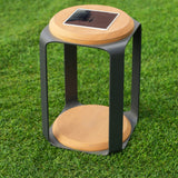 Small Solar LED Outdoor Light - 20x20x3.5cm