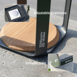 Small Solar LED Outdoor Light - 20x20x3.5cm