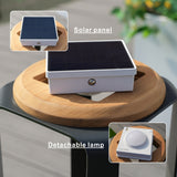 Small Solar LED Outdoor Light - 20x20x3.5cm