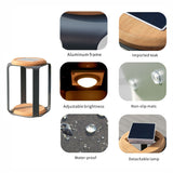 Small Solar LED Outdoor Light - 20x20x3.5cm