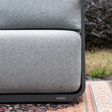 VAREL Aluminium Outdoor 2-Seater Sofa