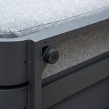 VAREL Aluminium Outdoor 2-Seater Sofa