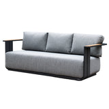 VAREL Aluminium Outdoor 3-Seater Sofa