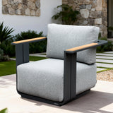 VAREL Aluminium Outdoor Armchair