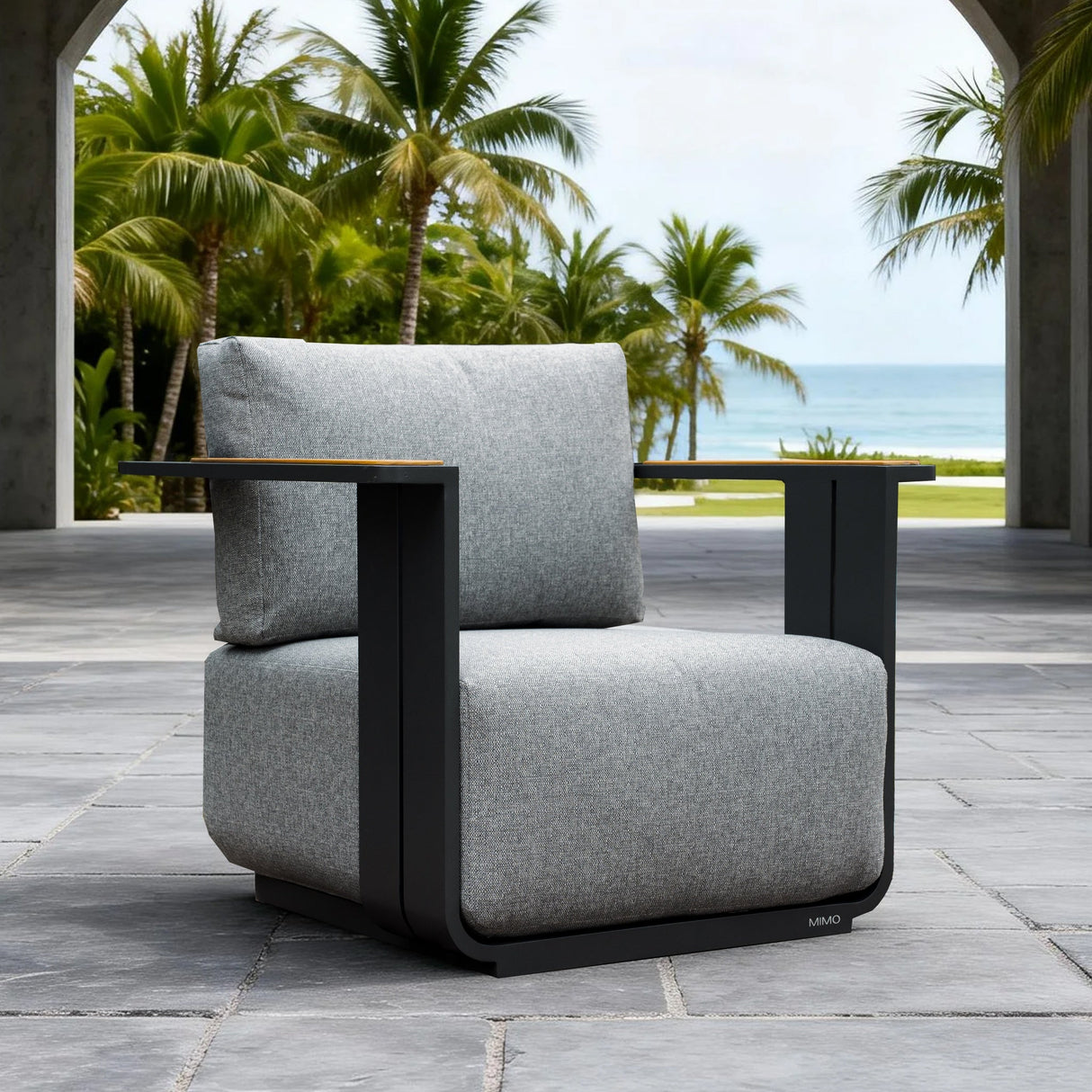 VAREL Aluminium Outdoor Armchair