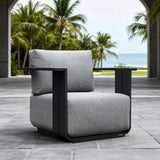 VAREL Aluminium Outdoor Armchair
