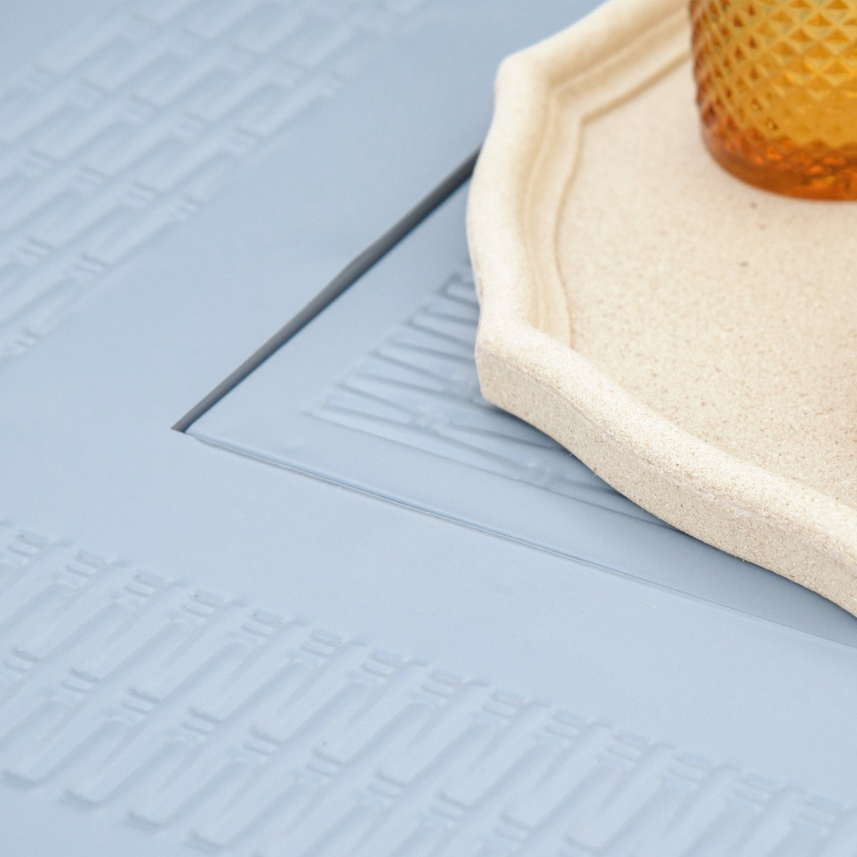 Gas Firepit Table, 71 x 71cm 40000 BTU - Black/Grey