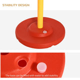 Dog Agility Equipment Training Portable Obstacle Kit with Adjustable Hurdles, Jumping Ring, Weave Poles