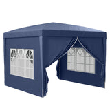 Pop Up Gazebo, Water and UV Resistant with Carry Bag, Blue