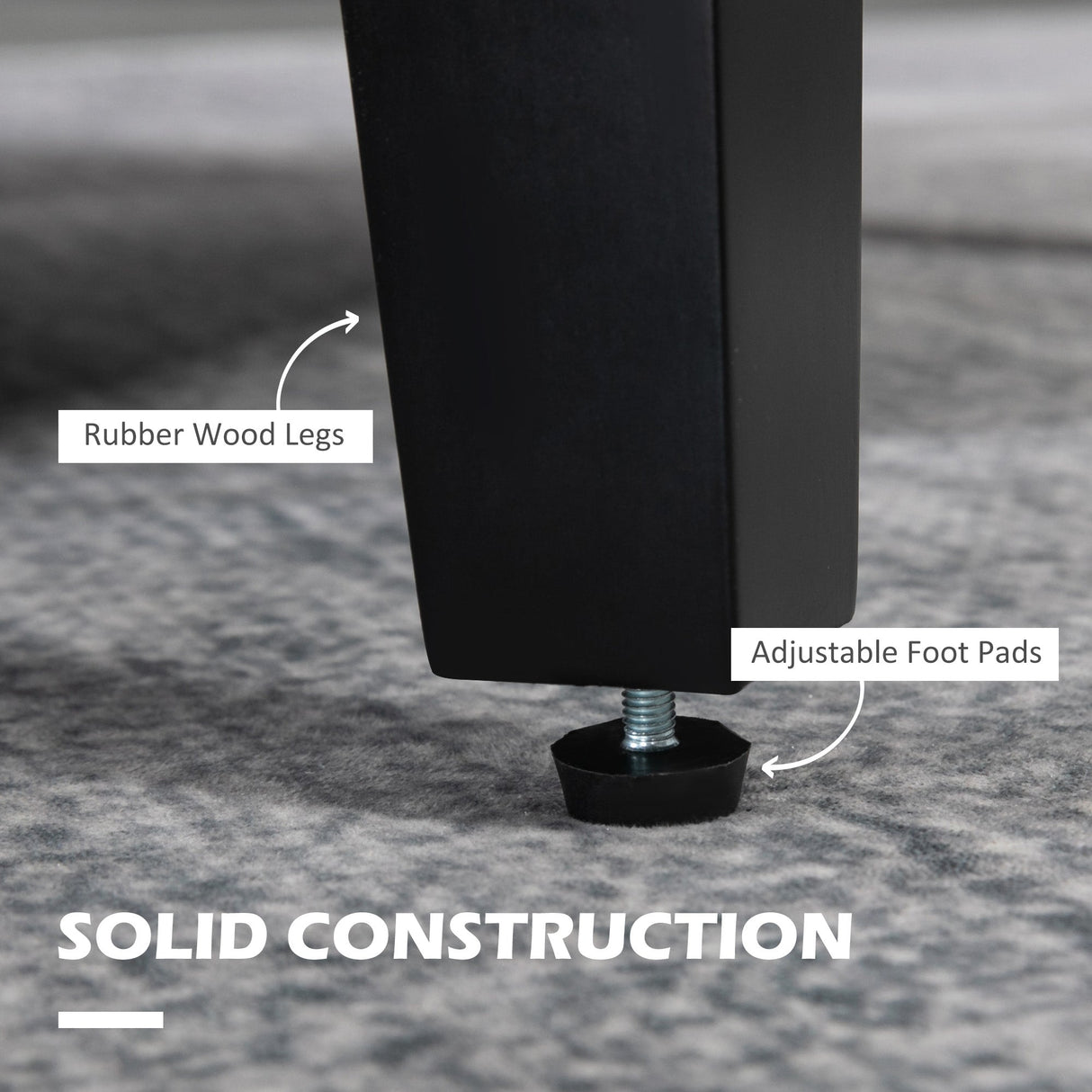 Boxy Armchair - Linen-Look, Blue