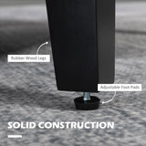 Boxy Armchair - Linen-Look, Blue