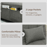 Four-In-One Sleeper Chair - Dark Grey