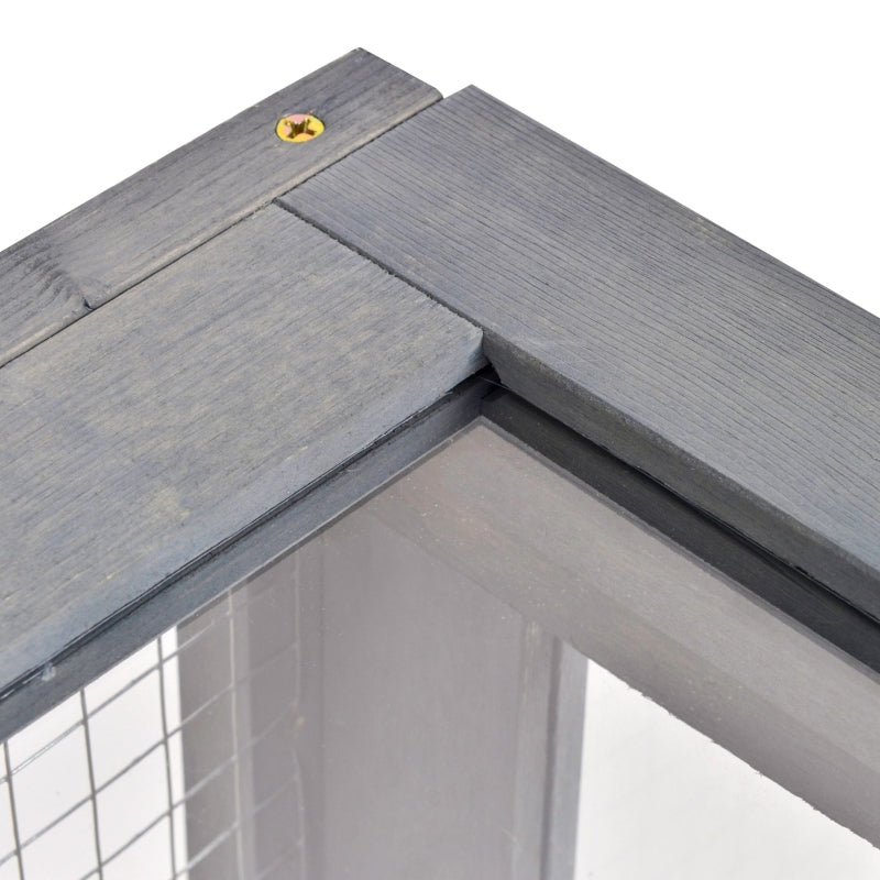 Tortoise House, Small Reptile House with Mesh Roofs, Wooden