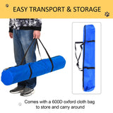 Pet Agility Training Equipment Dog Play Run Obedience Set Adjustable Poles