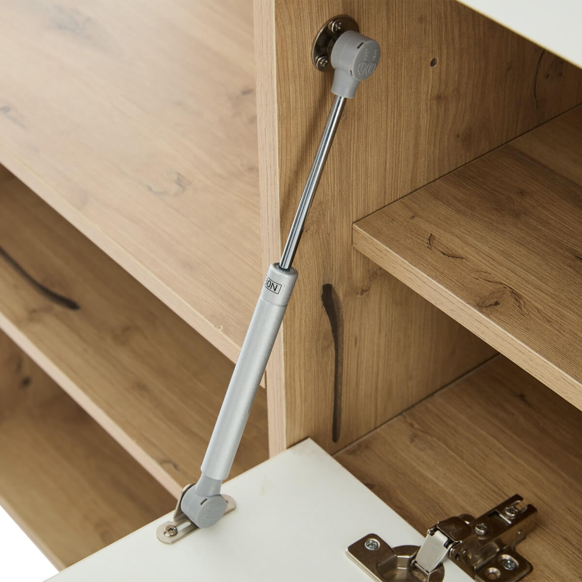 7-in-1 Hallway Storage Unit with Mirror — Coat Rack, Shoe Bench & Cabinet, High Gloss Hall Tree