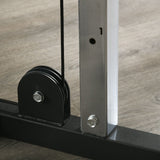 SPORTNOW Home Gym Machine, Multifunctional with Adjustable Pulleys and Pull Up Bar, Full Body Fitness
