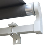 Manual Retractable Awning 4m x 3m - Grey