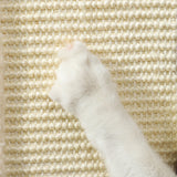 Cat Scratching Post 3-in-1, 67cm w/ Track Ball Toy, Oak Tone