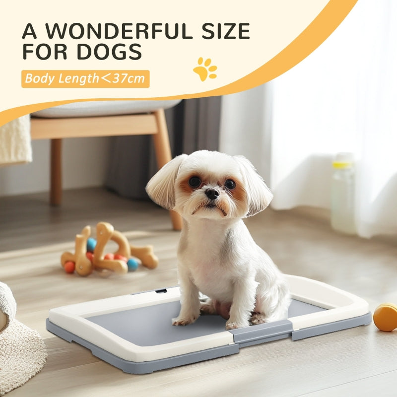 Dog Toilet Tray for Training, Indoor Outdoor, 63 x 49 x 6cm