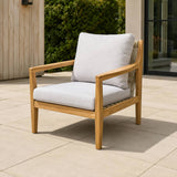 SOLARA Solid Wood Single Seater Sofa Set of 2