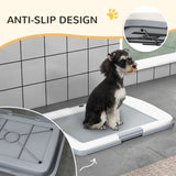 Dog Toilet Tray for Training, Indoor Outdoor, 63 x 49 x 6cm