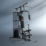 Multifunction Home Gym System Weight Training Workout Station, Metal