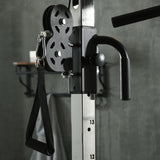 SPORTNOW Home Gym Machine, Multifunctional with Adjustable Pulleys and Pull Up Bar, Full Body Fitness
