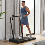 SPORTNOW Walking Pad 2.5HP Folding Treadmill, Orange